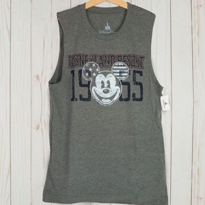 Disneyland Mickey mouse 1955 sleeveless t-shirt